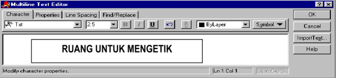 Gambar 2.4  Text Editor 
