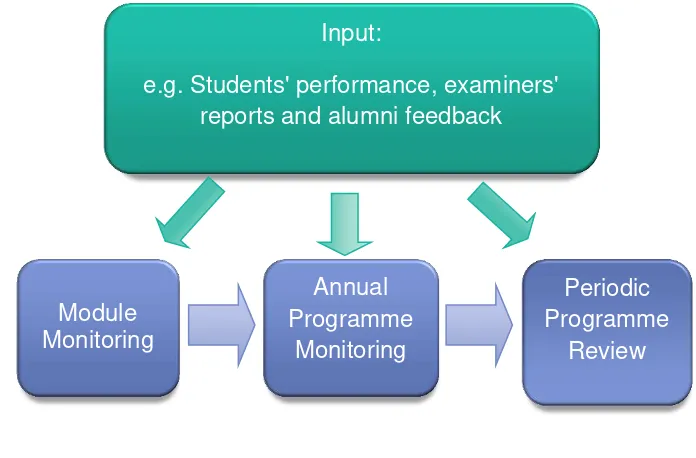 Figure 7 Process of Monitoring and Review 
