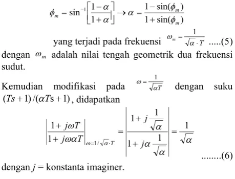 Gambar 2. akan didapatkan nilai parameter D-H seperti Hasil dari pemodelan kinematika sistem pada yang diberikan pada Tabel 1.