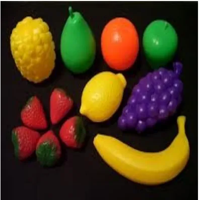 Gambar 1.1 Mainan Plastik Buah-buahan