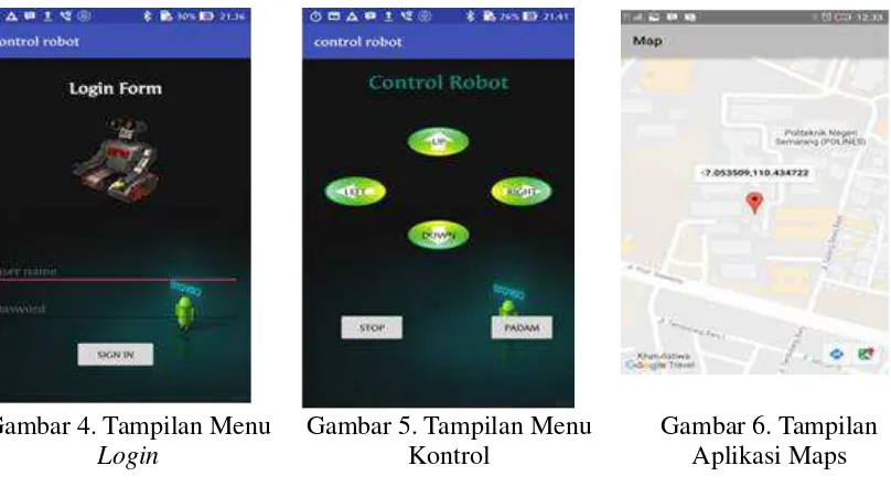 Gambar 4. Tampilan Menu 