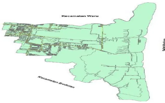 Gambar 1. Peta Kecamatan Sedati 