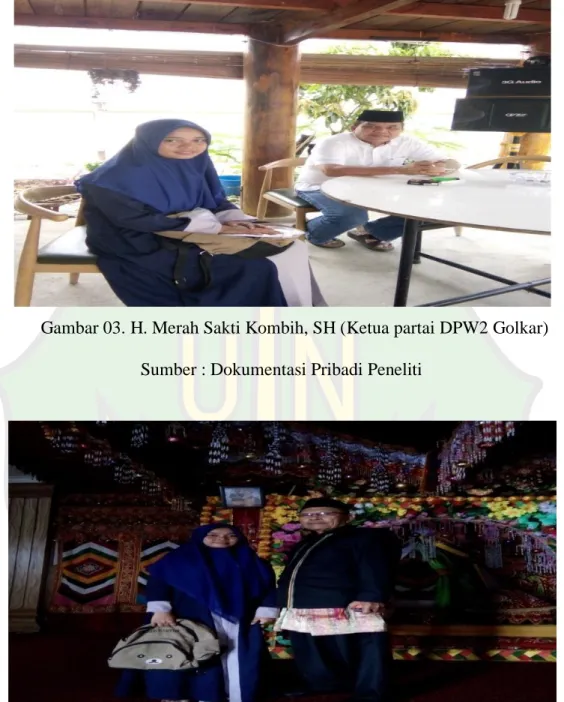 Gambar 04. H. Sudirman Munthe (Ketua Umum DPW PA)  Sumber : Dokumentasi Pribadi Peneliti