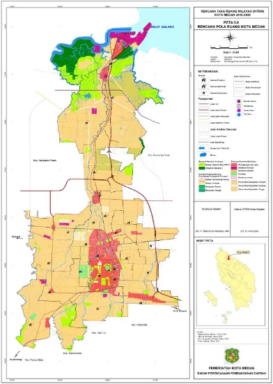 Gambar 4.2.7.: Rencana Pola Ruang Kota Medan 