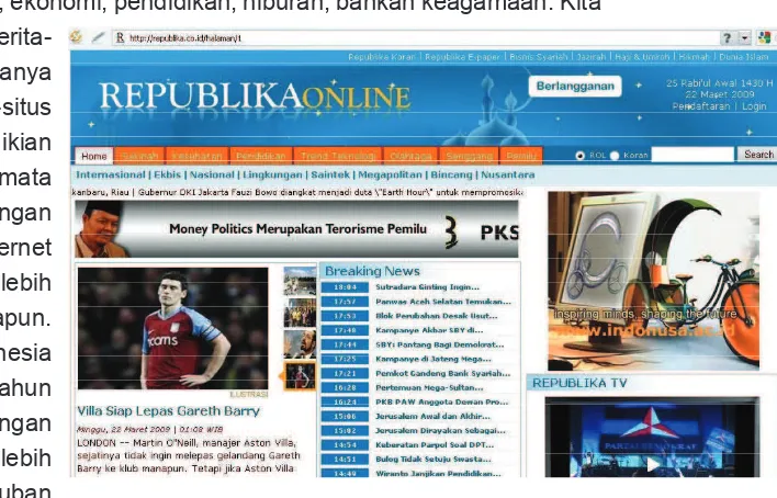 Gambar  1.20  Situs Berita Republika Online