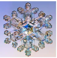 Gambar 3. Kristal Molekul Air Zam-zam 