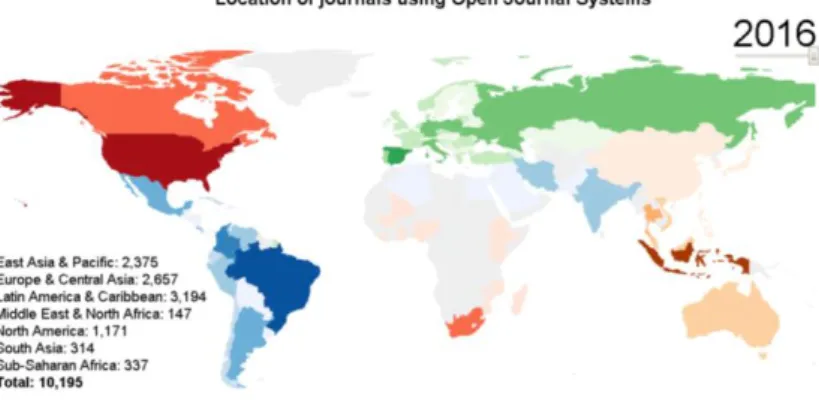Gambar 1.1 Map Using OJS [OJS16] 
