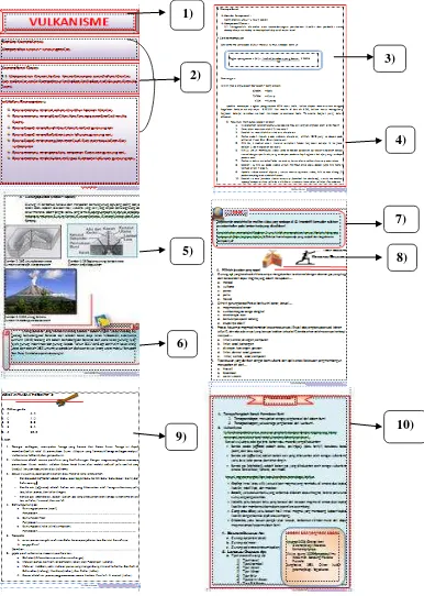 Gambar 4.2. Struktur Modul dan Manajemen Bencana Berbantuan CD Interaktif 