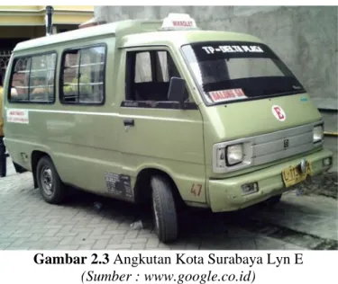 Gambar 2.3 Angkutan Kota Surabaya Lyn E