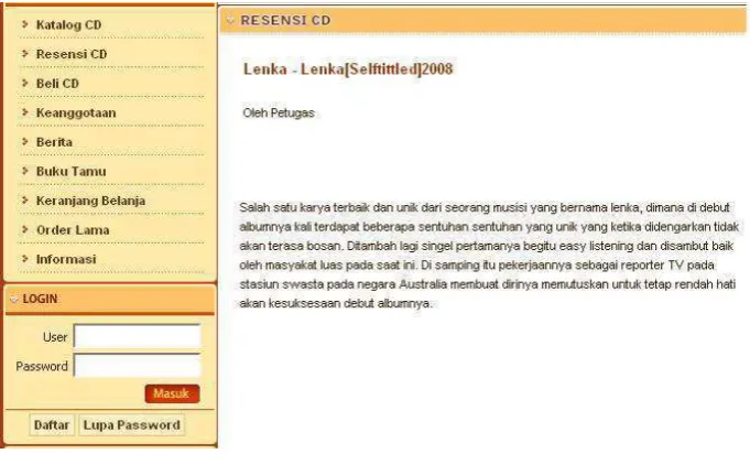 Gambar 4.10 Tampilan Form Lupa Password 