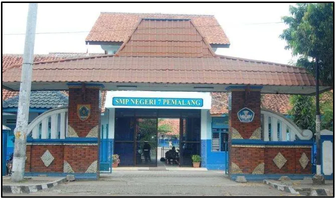 Gambar 3. SMP Negeri 7 Pemalang ( Foto : Anggoro Hamdan Saputro, April 2013) 