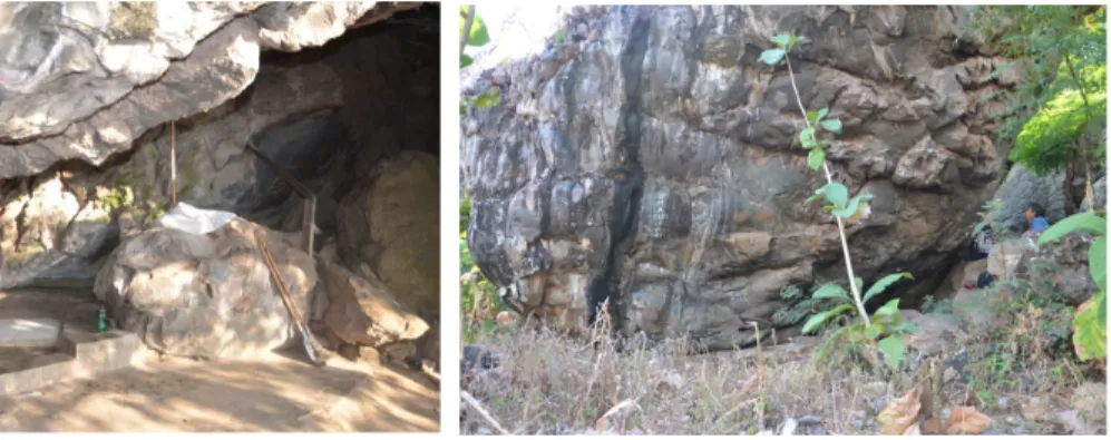 Gambar 8: Situs Bulu Saraung (Balar Sulsel, 2012).Gambar 7: Kondisi Situs Batu Ejaya (Balar 