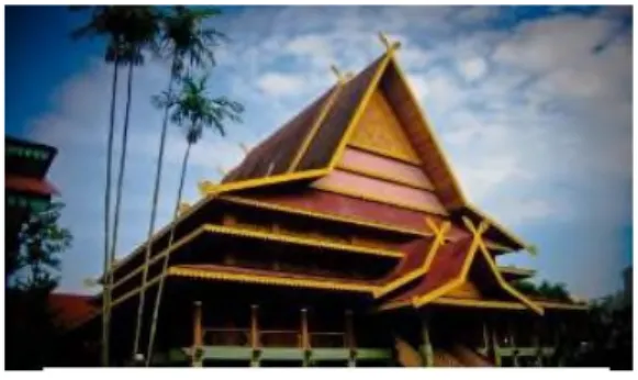 Gambar 1Rumah Atap Selaso JatuhKembar (kebudayaanindonesia/rumah selaso kembar)