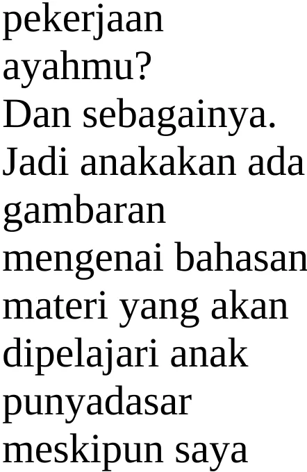 gambaran mengenai bahasan