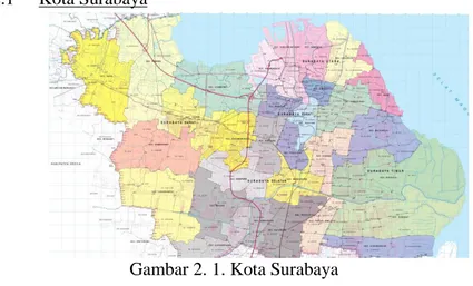 Gambar 2. 1. Kota Surabaya 