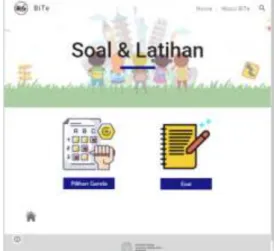 Gambar 4. 11 Tampilan Menu Latihan Yuk 