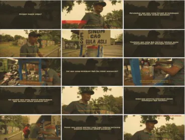 Gambar 7. Screenshot Video Wawancara dengan Pedagang Kaki Lima 