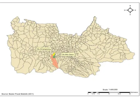 Figure 1: Map of the Study Area1 