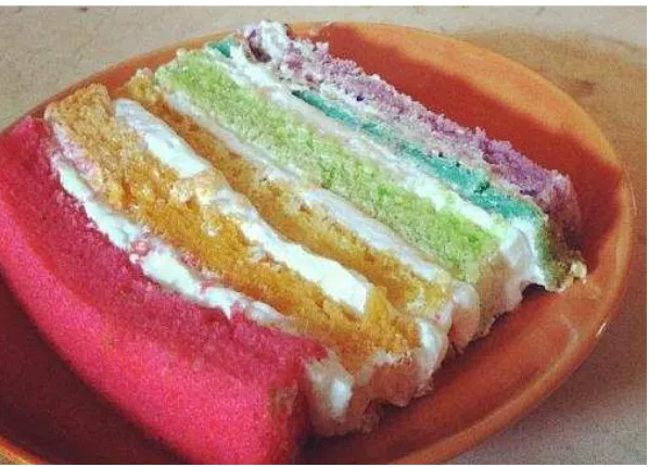 Gambar 11. Manihot Rainbow Cake 