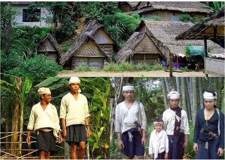 Gambar  2. Suku  Baduy  dalam  di wilayah  Banten  sulit  untuk  menerima    unsur  budaya  baru karena  keberadaannya  yang  terisolir 