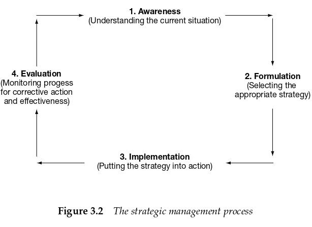 Figure 3.2 The strategic management process