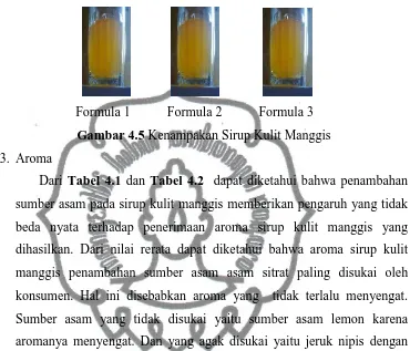 Gambar 4.5 Kenampakan Sirup Kulit Manggis 