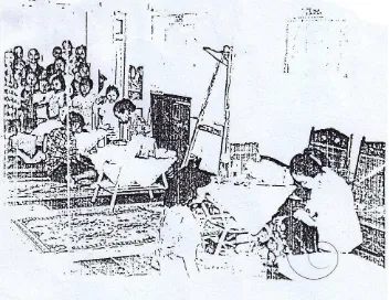 Gambar 1 : Kursus rias pengantin di Kelurahan Tembalang tahun 1983 Sumber : Buku Memori TP PKK Kota Semarang tahun 1980-1985 