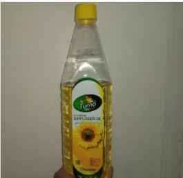 Gambar sampel minyak biji bunga matahari 