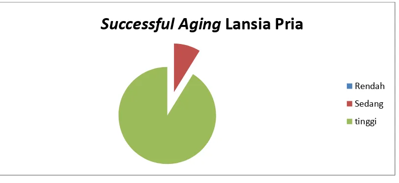 Gambar 4.1 Diagram successful aging lansia pria 