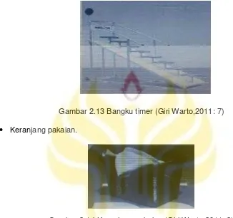 Gambar 2.13 Bangku timer (Giri Warto,2011: 7) 