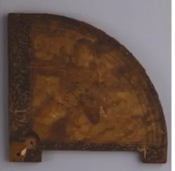 Gambar 1.1: Rubu Mujayyab tahun 1038 M terbuat dari bahan kayu, kulit dan tinta. Ukuran