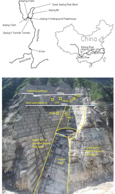 Fig. 4 Location of Jinping 1