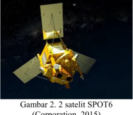 Gambar 2. 2 satelit SPOT6  (Corporation, 2015) 