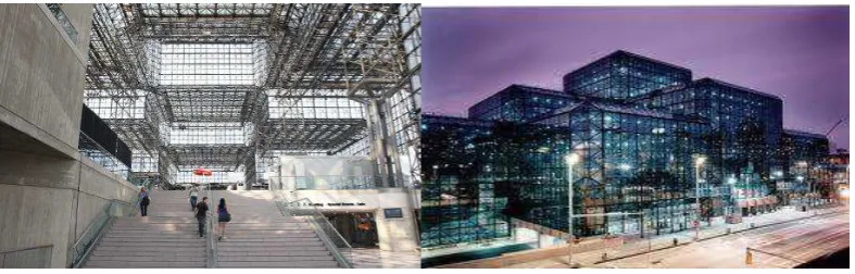 Gambar 3.11 .Struktur interior Jacob javist convention centre. 