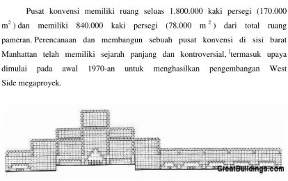 Gambar 3.12 .Tampak keseluruhan jacob javist convention centre. 