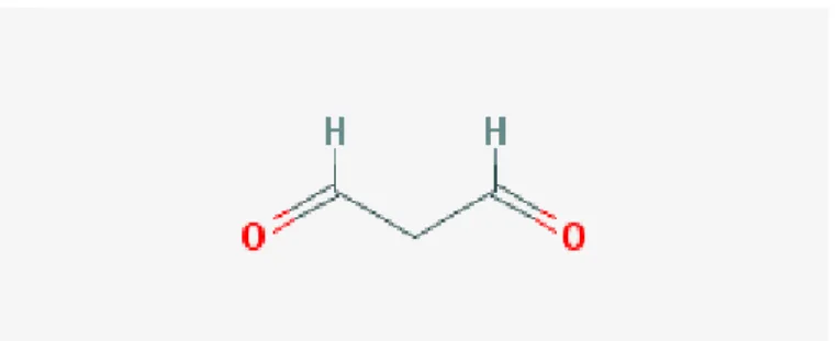 Gambar 3. Struktur kimia malondialdehyde 54