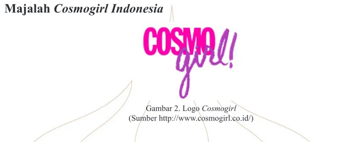 Gambar 2. Logo Cosmogirl (Sumber http://www.cosmogirl.co.id/)