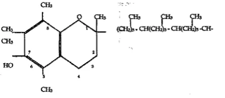 Gambar 1.  a.·Tokoferol (Mayes, 1995). 