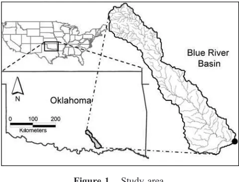 Figure 1.Study area.multilayer hydrological model parameters can be estimated
