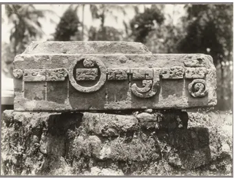 Gambar 17. Prasasti Pura Gunung Sari yang dituliskan 