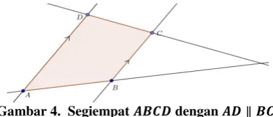 Gambar 4.  Segiempat       dengan      . 