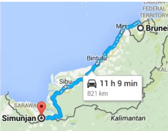Figure  4: Simunjian to Brunei31