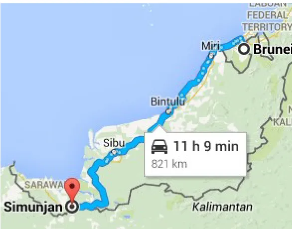 Figure  4: Simunjian to Brunei31