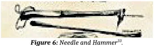 Figure 6: Needle and Hammer33.