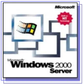 Gambar 6.Logo windows 2000 server 