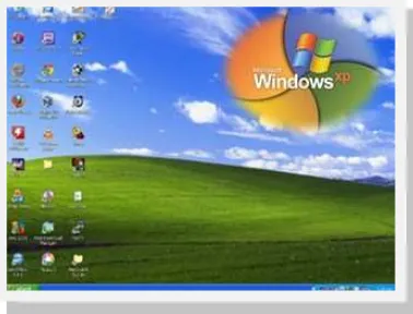 Gambar 7. Desktop Windows XP 