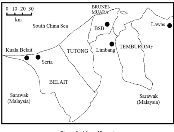 Figure 1. Brunei and Southeast Asia