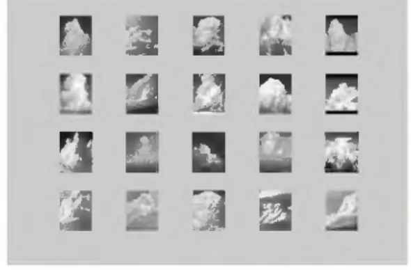 Gambar 6. Citra awan hasil proses normalisasi