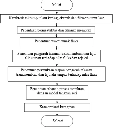Gambar 12.  Diagram alir tahapan proses penelitian 