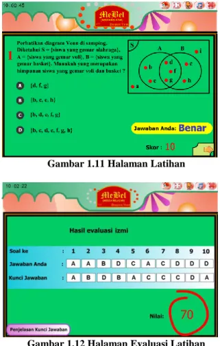 Gambar 1.11 Halaman Latihan 